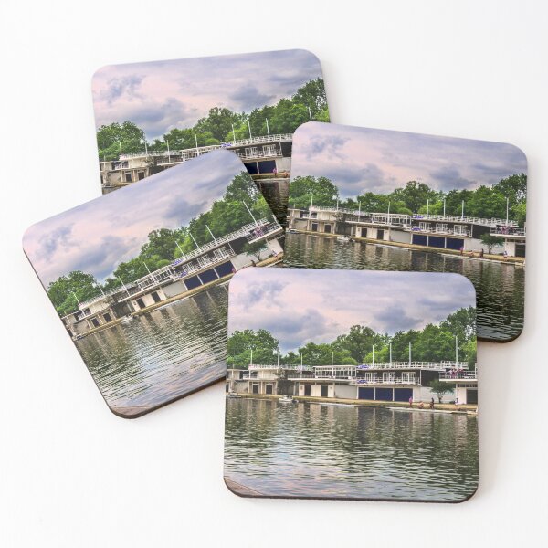 Item preview, Oxford University Boathouses On The Thames designed and sold by IanWL.