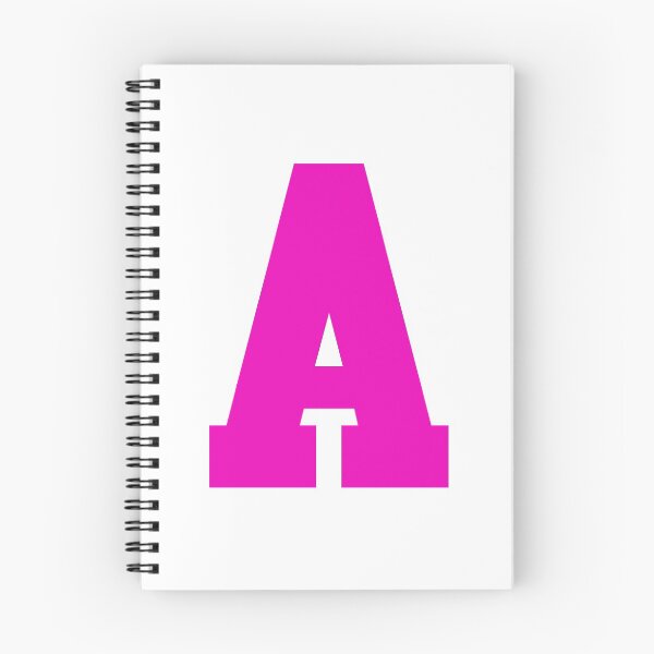 Item preview, Alphabet, Pink A, Sports letter A designed and sold by TheCultStuff.