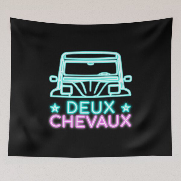 Item preview, Neo 2CV Deux Chevaux classic car slogan designed and sold by 2CV-Oldtimers.