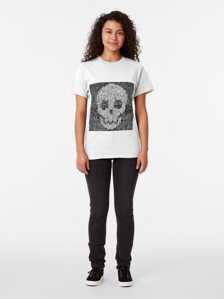 Alternate view of scary news Classic T-Shirt