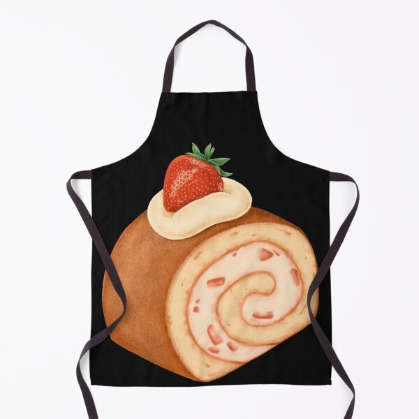 Item preview, Strawberry roulade design designed and sold by luckyturtles.