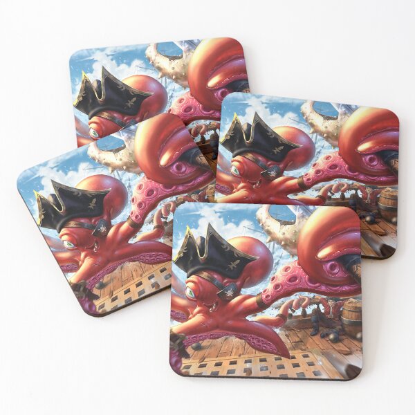 Item preview, Captain squid designed and sold by AdrienGonzalez.