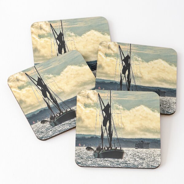 Item preview, Sailing Barge Heading Into Portsmouth designed and sold by IanWL.