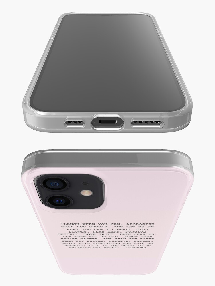 Alternate view of Life Quote iPhone Case & Cover