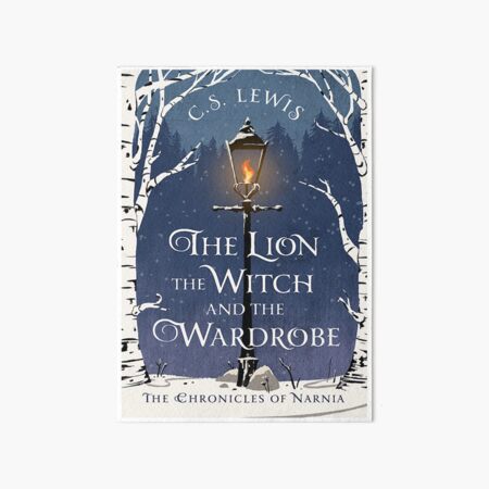 Chronicles of Narnia Quote Lion Witch & Wardrobe Print 