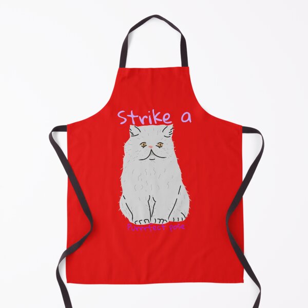 Item preview, purrrfect cat apron designed and sold by MICKSPIKS.