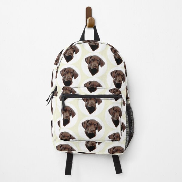 Item preview, Chocolate Labrador Puppy (beige) designed and sold by SandraWarmerdam.