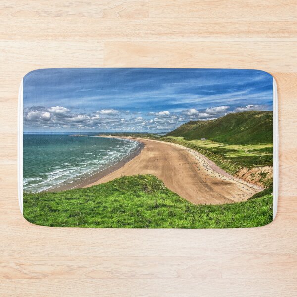 Item preview, Rhossili Bay On The Gower Peninsula South Wales designed and sold by IanWL.