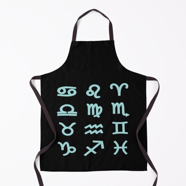 Aperçu de l'œuvre Pack économique de logos de signe astrologique turquoise pastel créée et vendue par everything4eva.