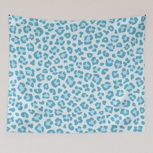 Item preview, Blue Leopard Skin Pattern designed and sold by Ayoub14.