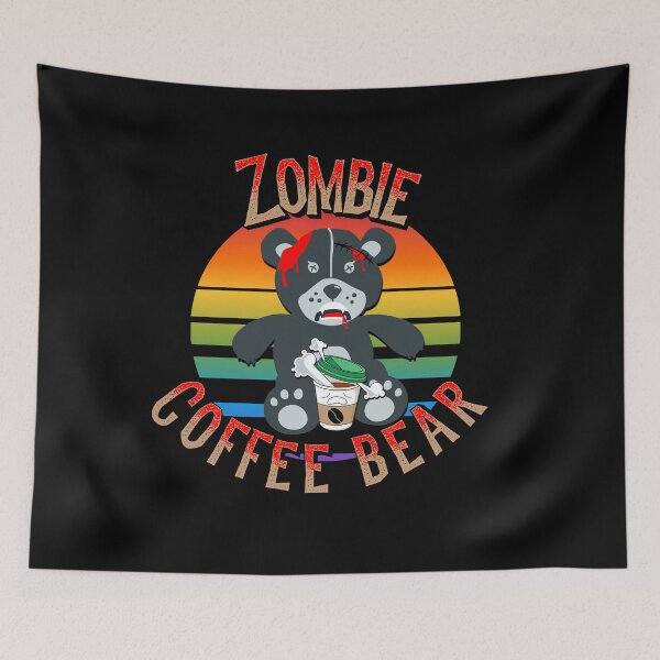 Item preview, Zombie Coffee Bear designed and sold by PincGeneral.