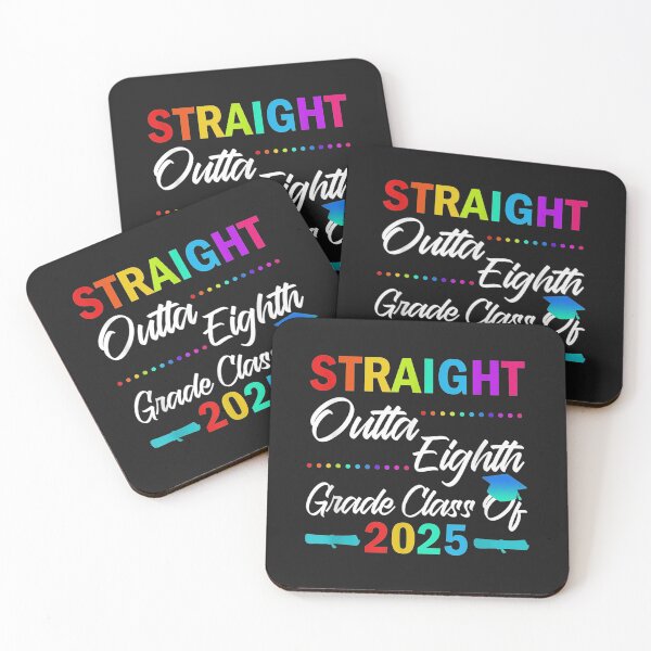 Item preview, Straight Outta 8th Grade Class of 2025 Graduation TShirt87 designed and sold by gbrenda.