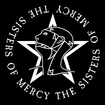 Artwork thumbnail, Round Text Logo - Goth - The Sisters Of Mercy by graphixzone101