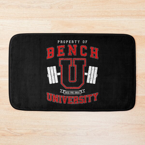Item preview, Bench University Vintage Varsity Fitness Gym Workout designed and sold by GrandeDuc.