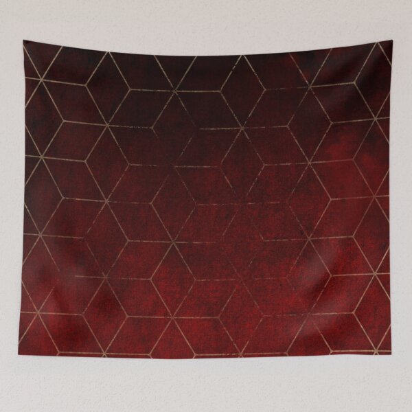 Item preview, Geometric cubic pattern grungy  designed and sold by DoggoTankDesign.