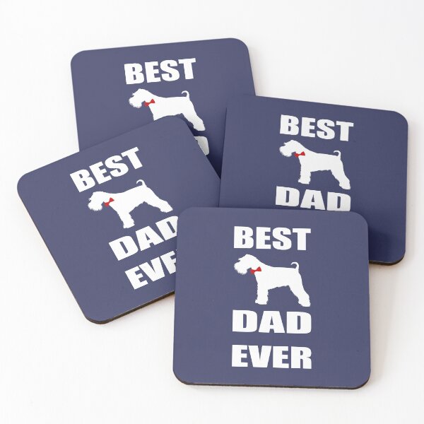 Item preview, Best Schnauzer Dad Ever Dog Dad designed and sold by SmartPooch.