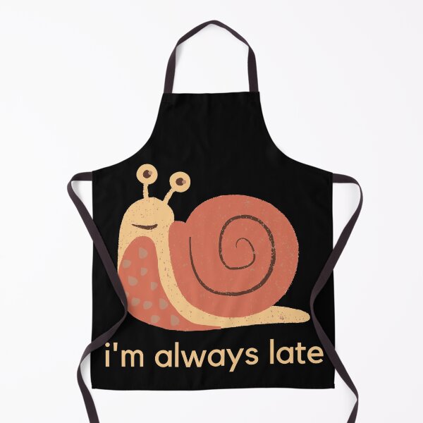 Item preview, Always late snail designed and sold by anphinasdesigns.