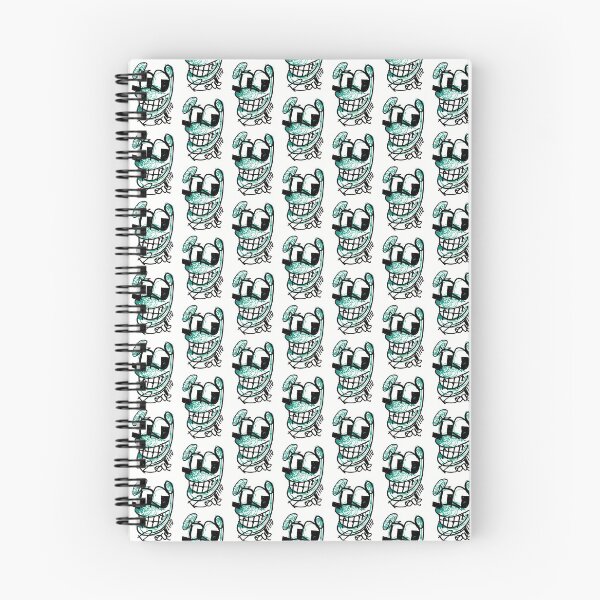 Item preview, Dog with a big smile, BW green, pattern designed and sold by Rone84.
