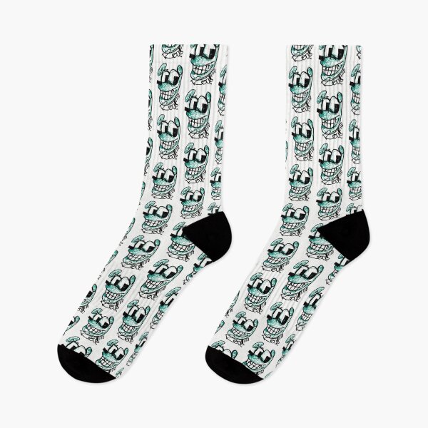 Item preview, Dog with a big smile, BW green, pattern designed and sold by Rone84.