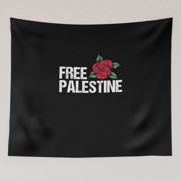 Item preview, Filistina Gift Free Palestine Rose Free Gaza designed and sold by Nessshirts.