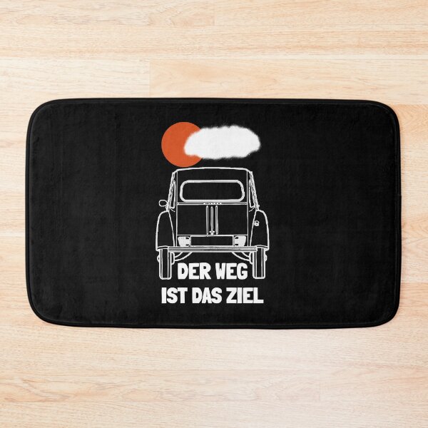 Item preview, Oldtimer 2CV The way is the goal slogan designed and sold by 2CV-Oldtimers.
