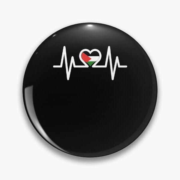 Item preview, Heartbeat Palestine Freedom for Palestine Gaza designed and sold by Nessshirts.