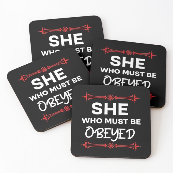 Item preview, She who must be obeyed  designed and sold by Rami Khalifah.