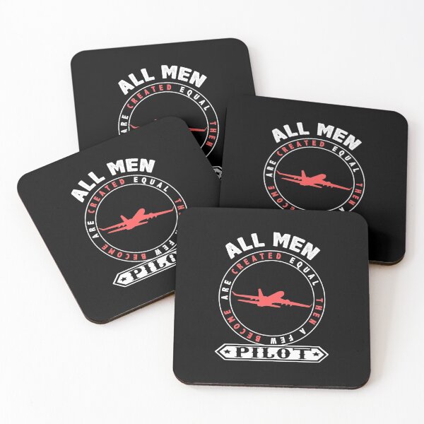 Item preview, All men are equal and then a few become pilots - aviation designed and sold by IWEARUWEAR.