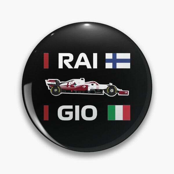 Item preview, Alfa Romeo Racing ORLEN F1 Team 2021 car C41 Kimi Raikkonen Antonio Giovinazzi  designed and sold by FormulaGTee1.