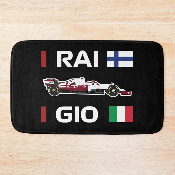 Item preview, Alfa Romeo Racing ORLEN F1 Team 2021 car C41 Kimi Raikkonen Antonio Giovinazzi designed and sold by FormulaGTee1.