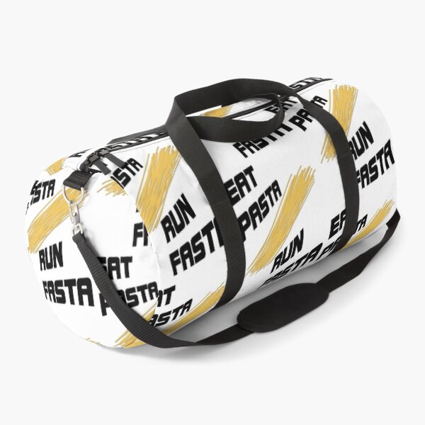 Item preview, Eat Pasta Run Fasta black designed and sold by frankuffmann.