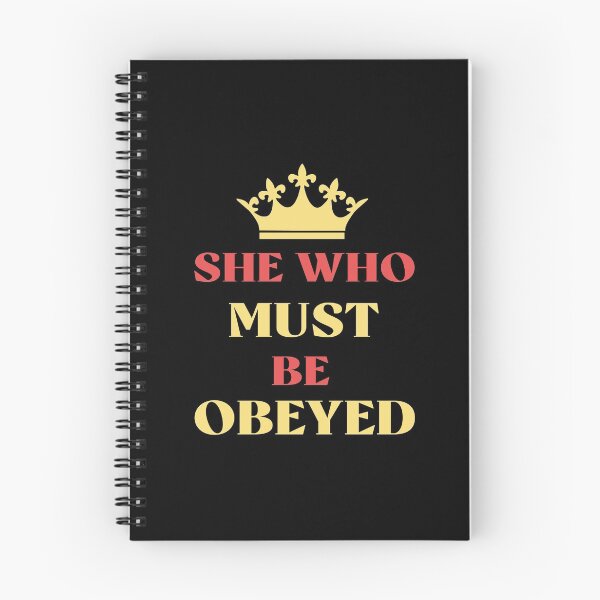 Item preview, She who must be obeyed  designed and sold by Rami Khalifah.