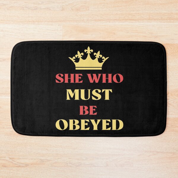Item preview, She who must be obeyed  designed and sold by Rami Khalifah.