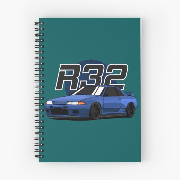 Item preview, Gtr R32 dark blue side angle designed and sold by CherryTeess.
