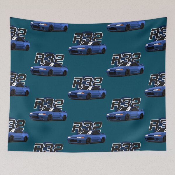 Item preview, Gtr R32 dark blue side angle designed and sold by CherryTeess.
