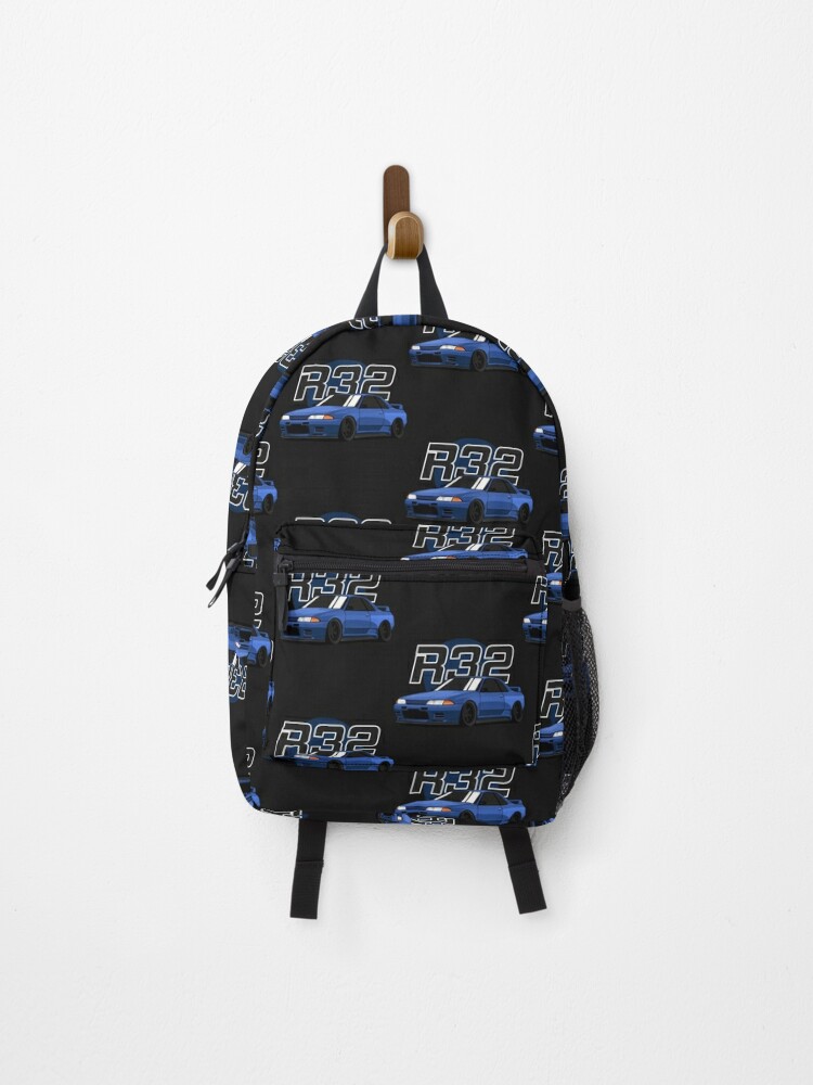 Gtr R32 dark blue side angle | Backpack