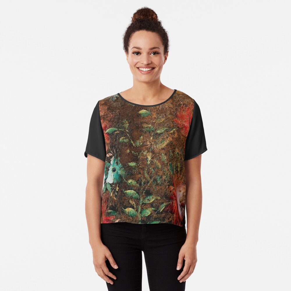 Vintage Chiffon Top