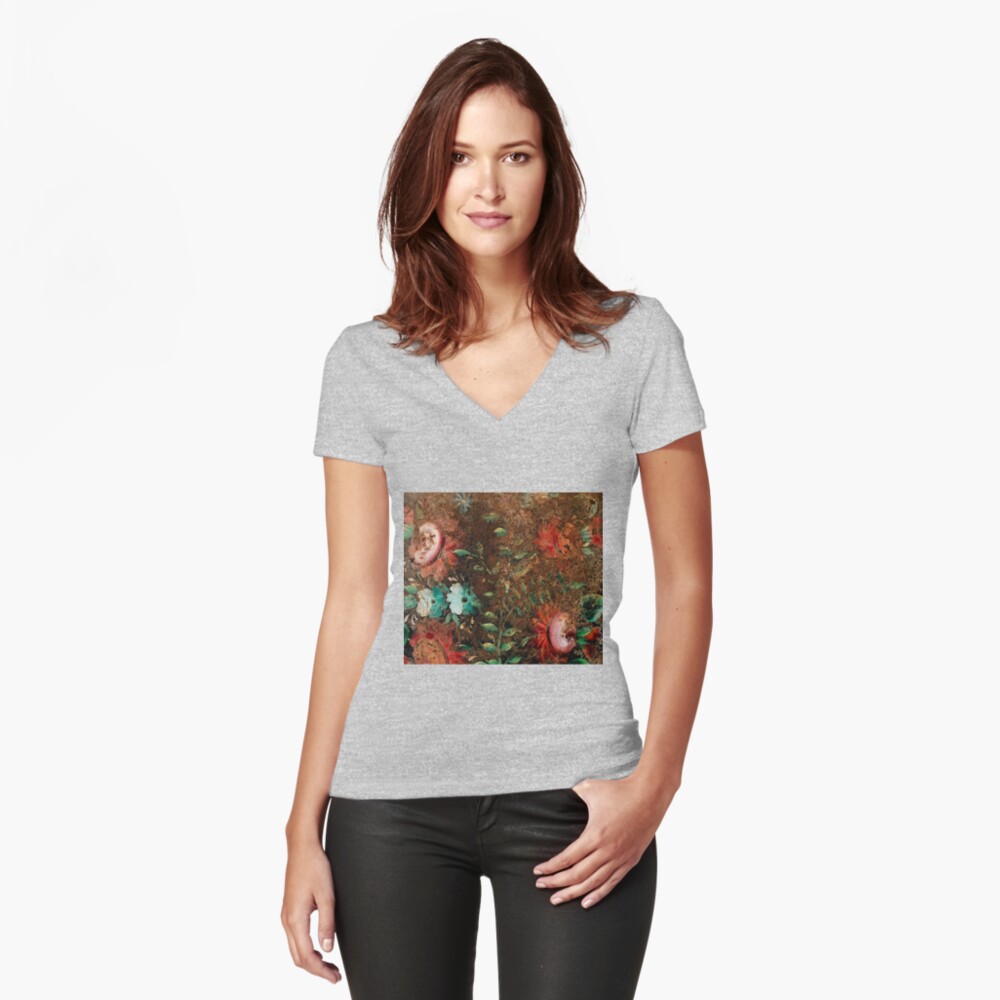 Vintage Fitted V-Neck T-Shirt