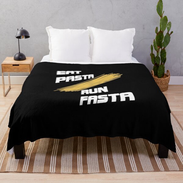 Item preview, Eat Pasta Run Fasta white designed and sold by frankuffmann.