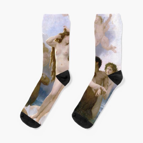 The Birth of Venus (Bouguereau) Socks