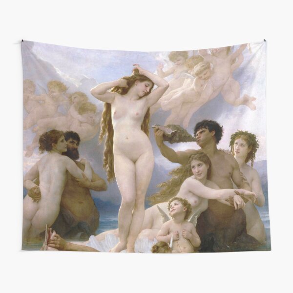 The Birth of Venus (Bouguereau) Tapestry