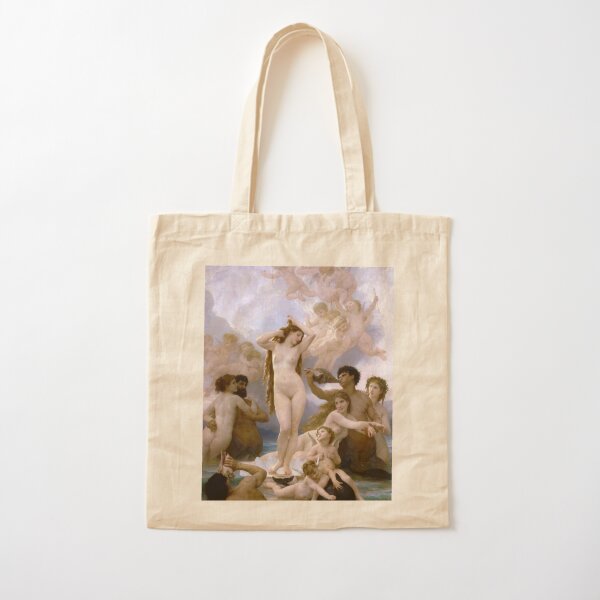 The Birth of Venus (Bouguereau) Cotton Tote Bag