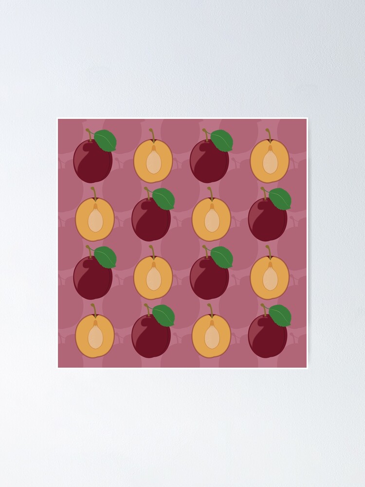 Thumbnail 1 of 3, Poster, Plum Pudding designed and sold by grumpyteds.