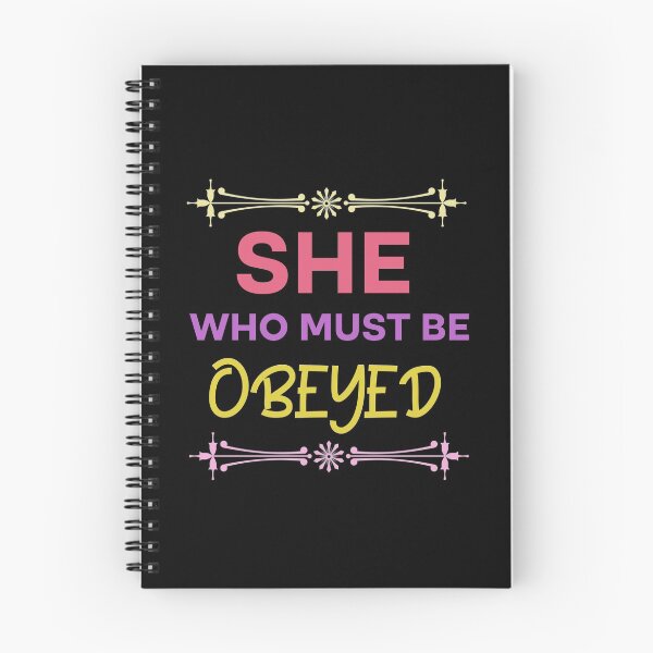 Item preview, She who must be obeyed  designed and sold by Rami Khalifah.