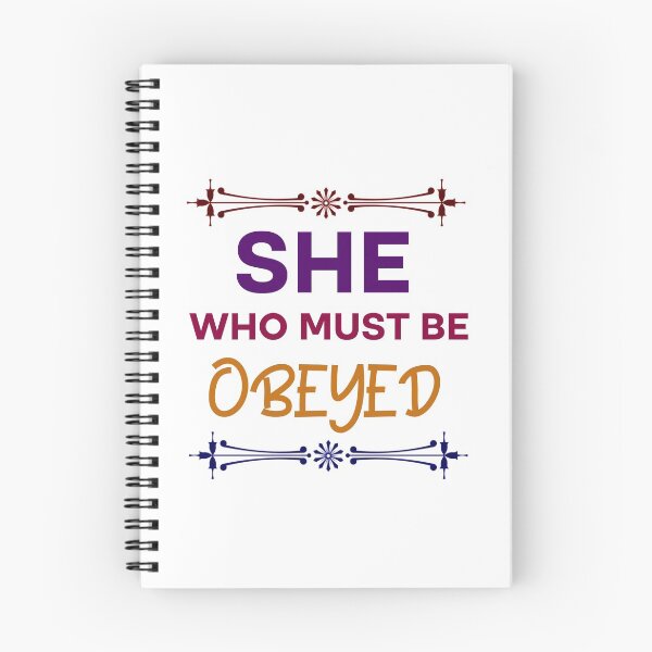 Item preview, She who must be obeyed  designed and sold by Rami Khalifah.