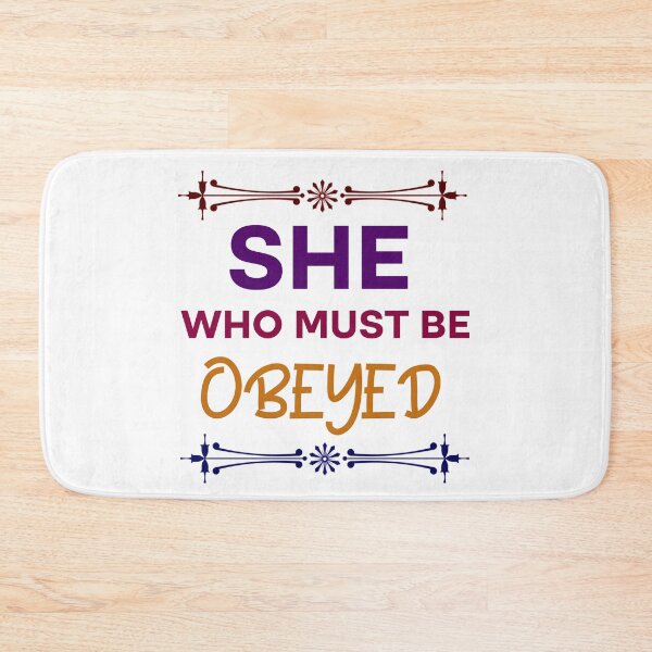 Item preview, She who must be obeyed  designed and sold by Rami Khalifah.