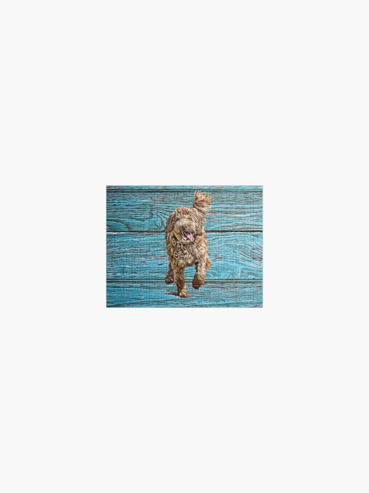 Wooden Jigsaw Puzzle-Happy Chihuahua