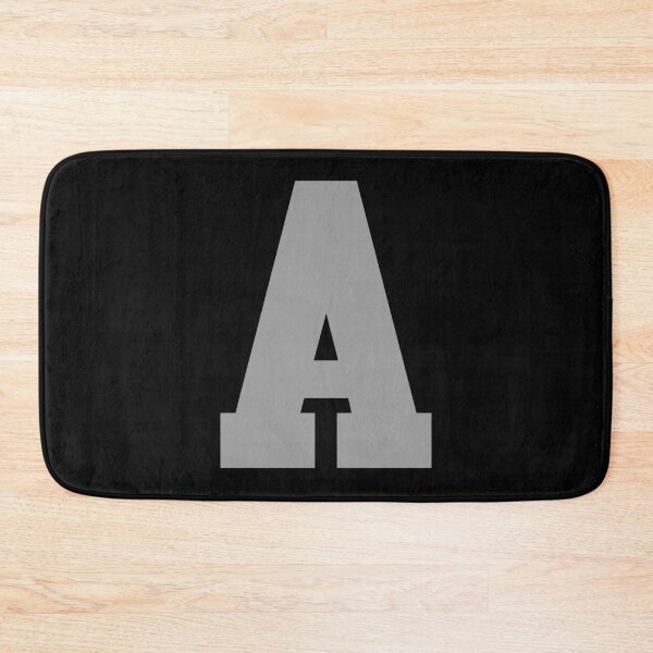 Item preview, Alphabet, Silver A, Sports letter A designed and sold by TheCultStuff.