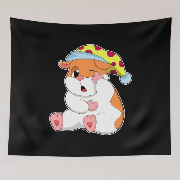 Item preview, Hamster Sleep Nightcap designed and sold by Snabdesign84.