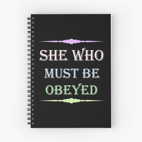 Item preview, She who must be obeyed  designed and sold by Rami Khalifah.